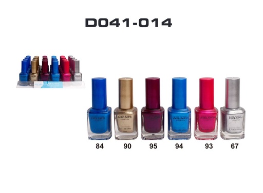 [D041-B14] Laca de uñas Easy Paris 24/u para manicura y decoración