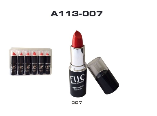 [A113-07] Barra de labios fijo 6/u 432/u larga duración