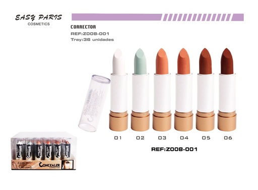 [Z008-01] Corrrector Concealer 36/U - Maquillaje y productos para la piel