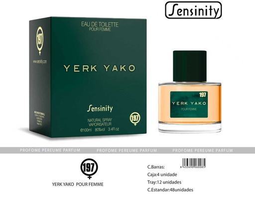 [MYS197] Perfume "Yerk Yako" para mujer - Fragancia femenina