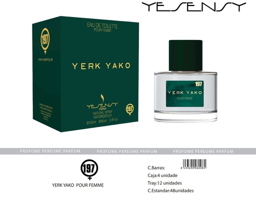 [MYS197] Perfume Yerk Yako pour femme