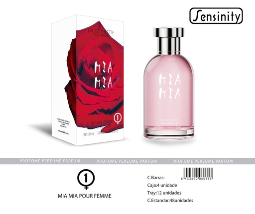 [EM001] Perfume MIA MIA pour femme - Fragancia femenina