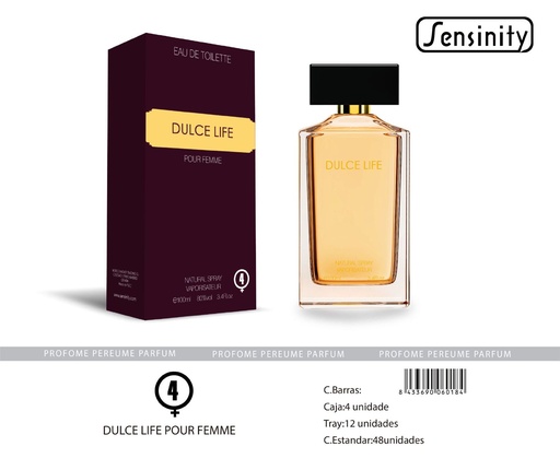 [EM004] Perfume Dulce Life Pour Femme para mujeres