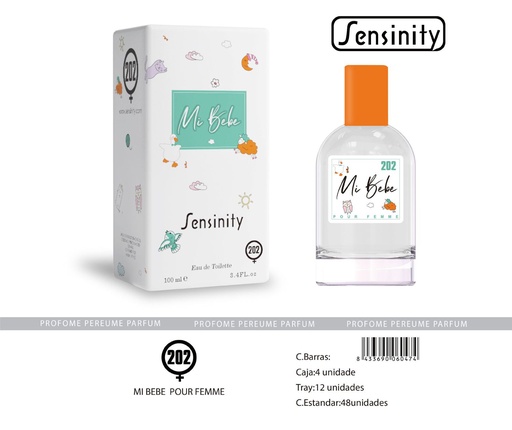 [MYS202] Perfume Mi Bebé Sensinity para mujer