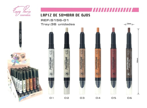 [S156-01] Sombra de ojos Jumbo 36/U - Maquillaje para ojos 