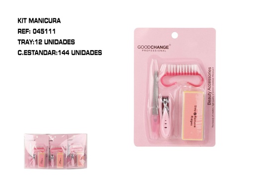 [045111] Kit accesorio de uñas 12/u 144/c