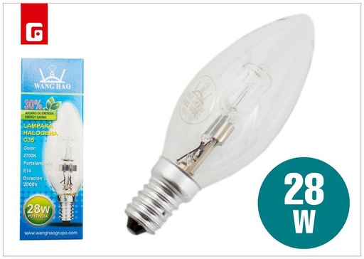 [174398289] Bombilla halógena de 230V - Iluminación y accesorios