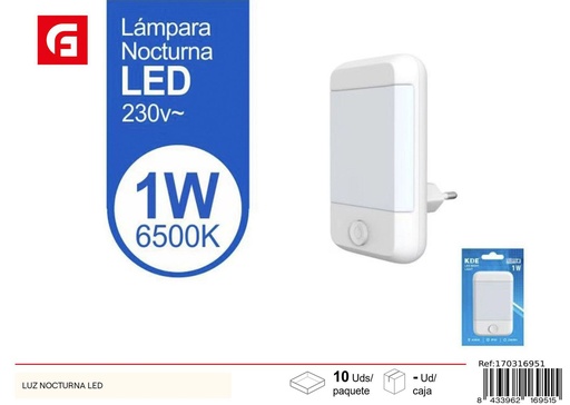 [170316951] Luz nocturna LED - Iluminación y lámparas decorativas