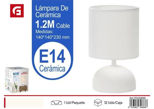 [170330868] Lámpara de cerámica para iluminación