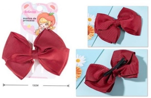 [8434045077918] Pinza con Lazo 12cm 12/U - Pinzas decorativas para el cabello