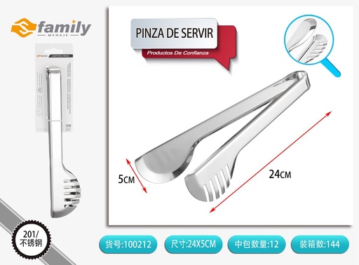 [100212] Pinza de servir YH0039 para utensilios de cocina