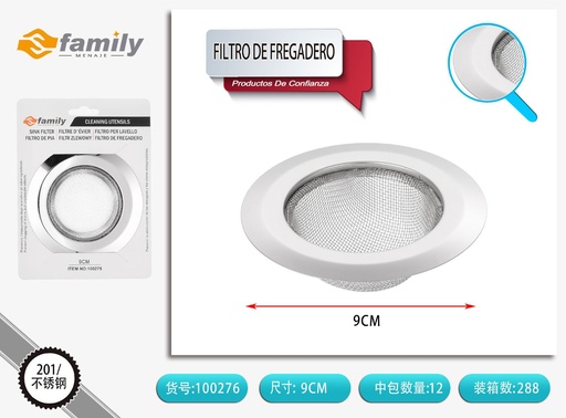 [317100276] Filtro de fregadero 9cm - Accesorios de cocina