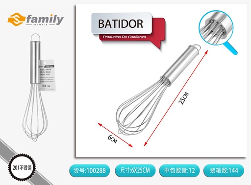 [100288] Batidora manual 25.3cm para cocina