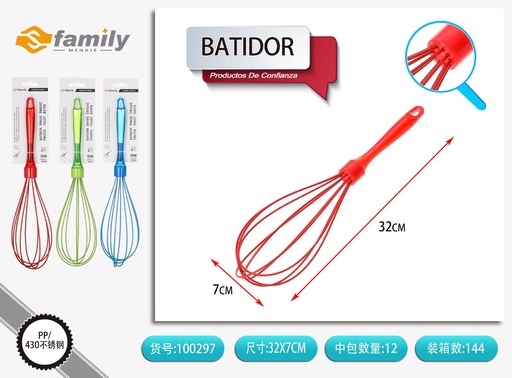 [100297] Batidor de cocina 32cm para repostería