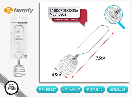 [100357] Batidor de cocina multiusos para mezclar y batir