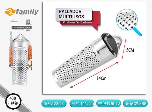 [100358] Rallador multiusos para cocina y alimentos