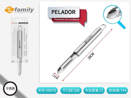 [100370] Pelador de vegetales THN-11 con cuchilla recta para cocina