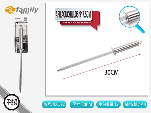 [100522] Afilacuchillos de acero inoxidable 9x7.5cm para cocina