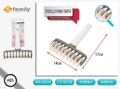 [100554] Rodillo para tartas ZN2279 - Herramienta de repostería
