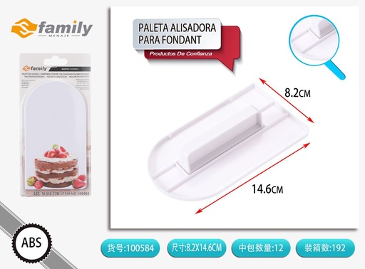 [100584] Paleta alisadora para fondant A318 - Herramientas de repostería