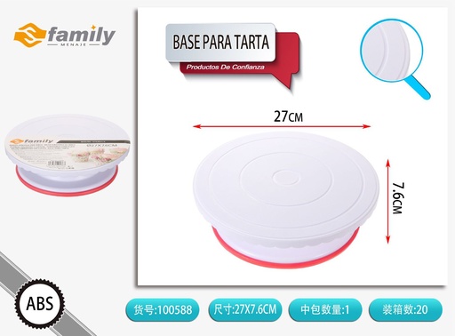 [100588] Base para tarta K-40 - Utensilios de repostería