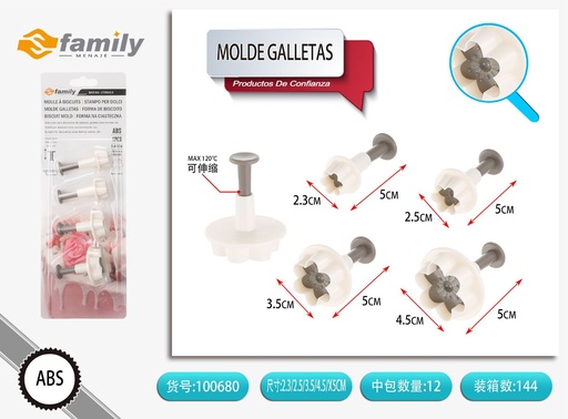 [100680] Molde para galletas ZN2061