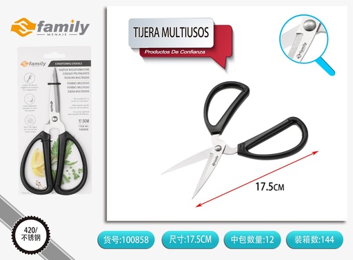 [100858] Tijera multifuncional 1018-07B - Accesorios de cocina