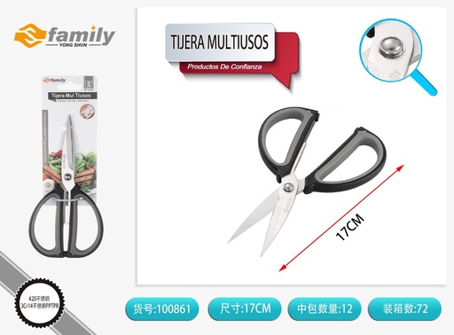 [100861] Tijera multiusos de hogar - Utensilios de cocina