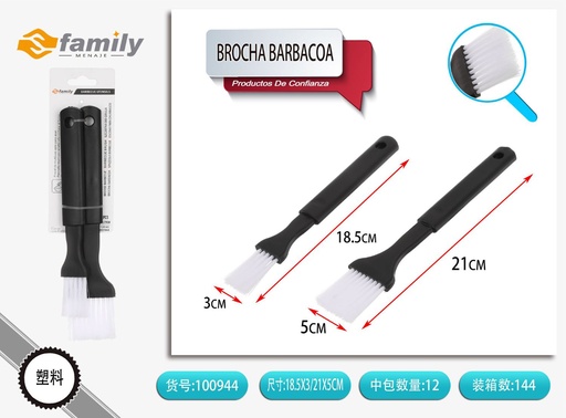 [100944] Brocha de Barbacoa 2PCS - Utensilios de cocina