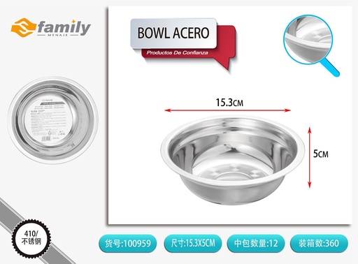 [100959] Recipiente para sopa de acero de 16 cm - Artículos de cocina y recipientes