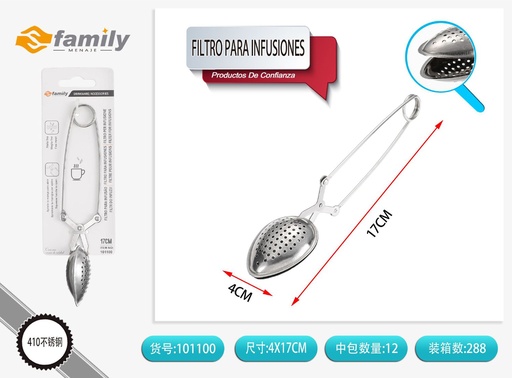 [101100] Filtro para infusiones 25cm
