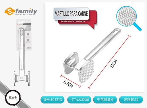 [101213] Martillo para carne 215g - Utensilios de cocina