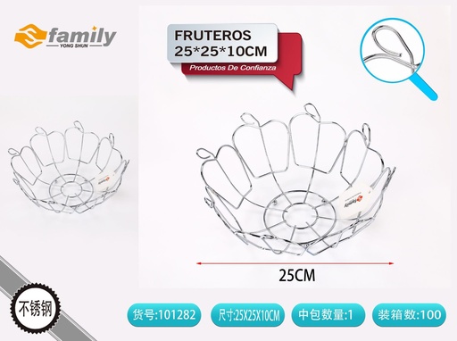 [101282] Frutero 25 x 25 x 10 cm - Accesorios de cocina
