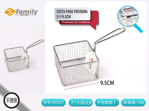 [101357] Cesta para freidora 9.5x9.5 cm - Utensilios de cocina