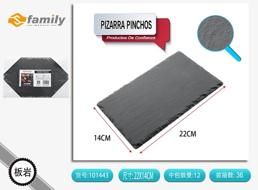 [101443] Pizarra para tapas 22*14cm - Accesorios de cocina