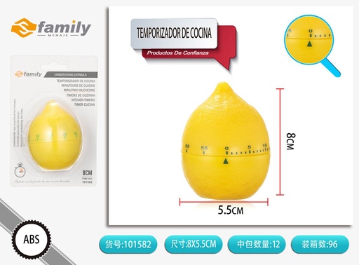 [101582] Temporizador de cocina en forma de limón