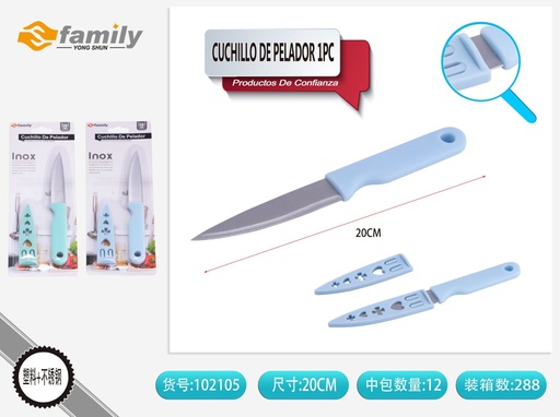 [102105] Cuchillo de pelador para frutas 1PC - Utensilios de cocina