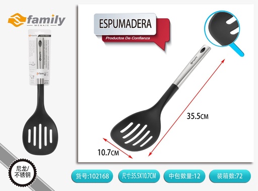 [102168] Espumadera de acero inoxidable 33.5x10.7cm para cocina