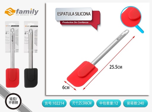 [102214] Espátula de Silicona 25.5CM - Utensilios de cocina