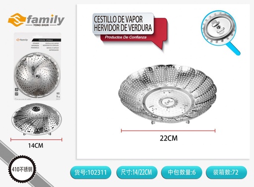 [102311] Cestillo de vapor hervidor de verdura 24cm