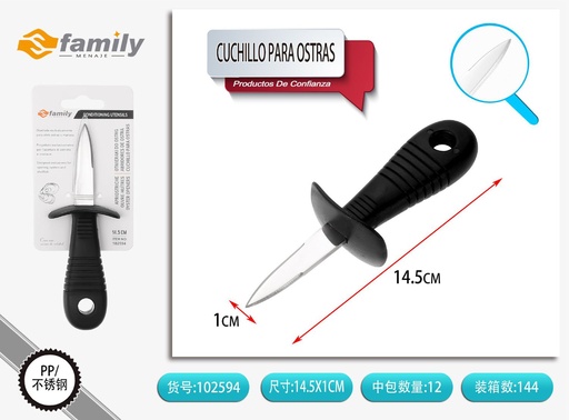 [102594] Cuchillo para abrir ostras 47# - Accesorios de cocina