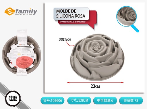 [102606] Molde de silicona para pasteles JSC525 23.5x8.5 cm - Moldes para hornear