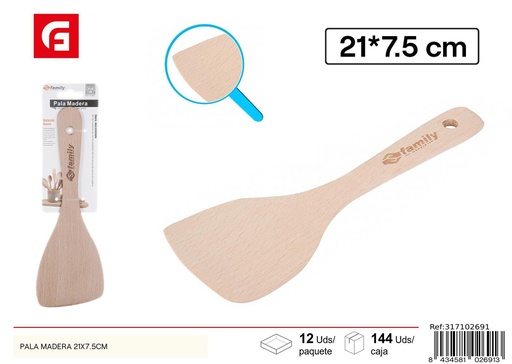 [102691] Pala de madera 21*7.5CM - Utensilios de cocina