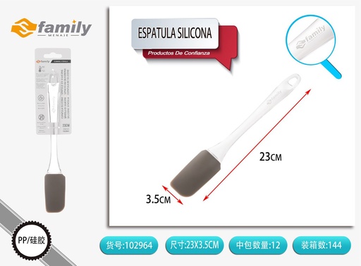 [102964] Espátula de silicona 23 cm PS - Utensilios de cocina y espátulas