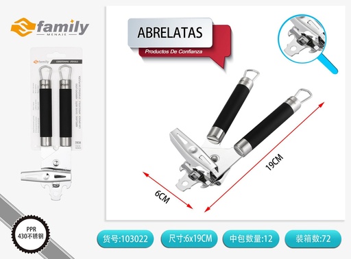 [103022] Abrelatas de 19*4.7cm - Utensilios de cocina