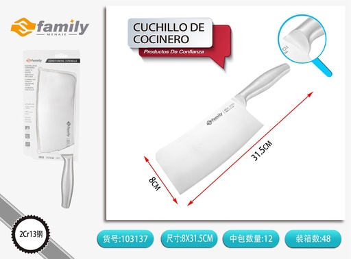 [103137] Cuchillo de cocinero 31CM - Utensilios de cocina