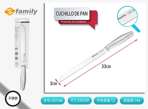 [103140] Cuchillo de pan 32.5 cm - Utensilios de cocina