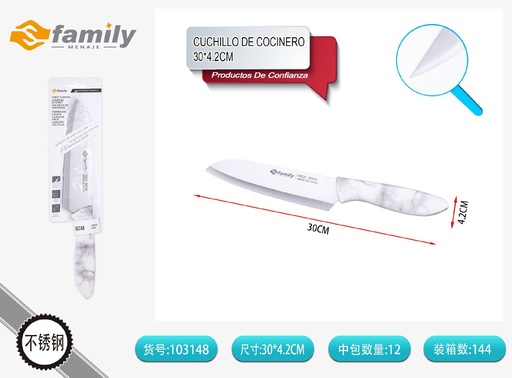 [317103148] Cuchillo de cocinero 31CM - Equipos de cocina