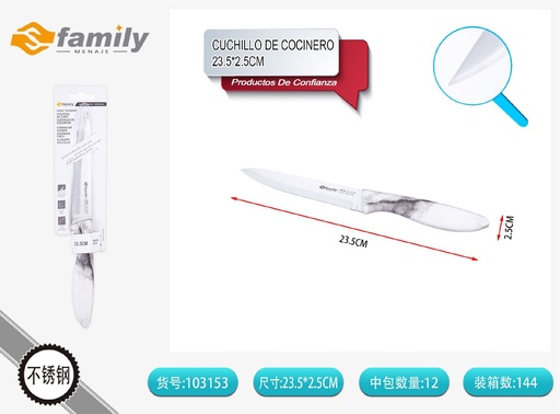 [317103153] Cuchillo de cocinero 23.5 cm - Utensilios de cocina