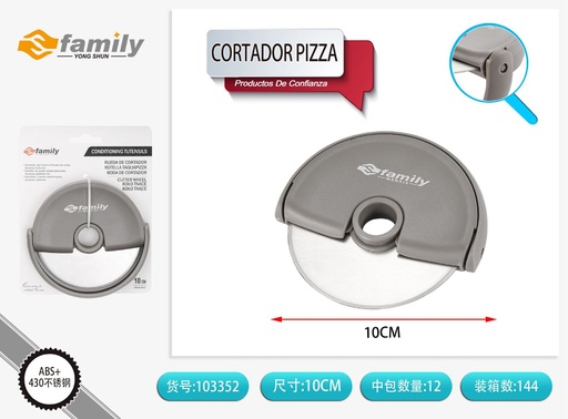 [103352] Cortador de pizza 11x11 cm - Utensilios de cocina